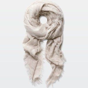 Wilfred Accessories - Aritzia Wilfred Pop Art Blanket - Cream/Nude Wilfred Accessories - Aritzia Wilfred Pop Art Blanket - Cream/Nude